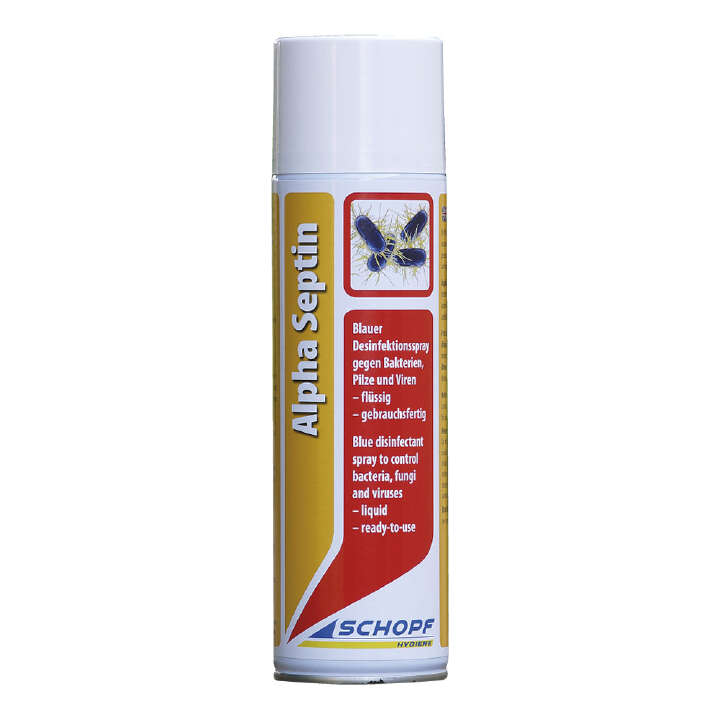 SCHOPF HYGIENE Alpha Septin Blauspray Aerosol